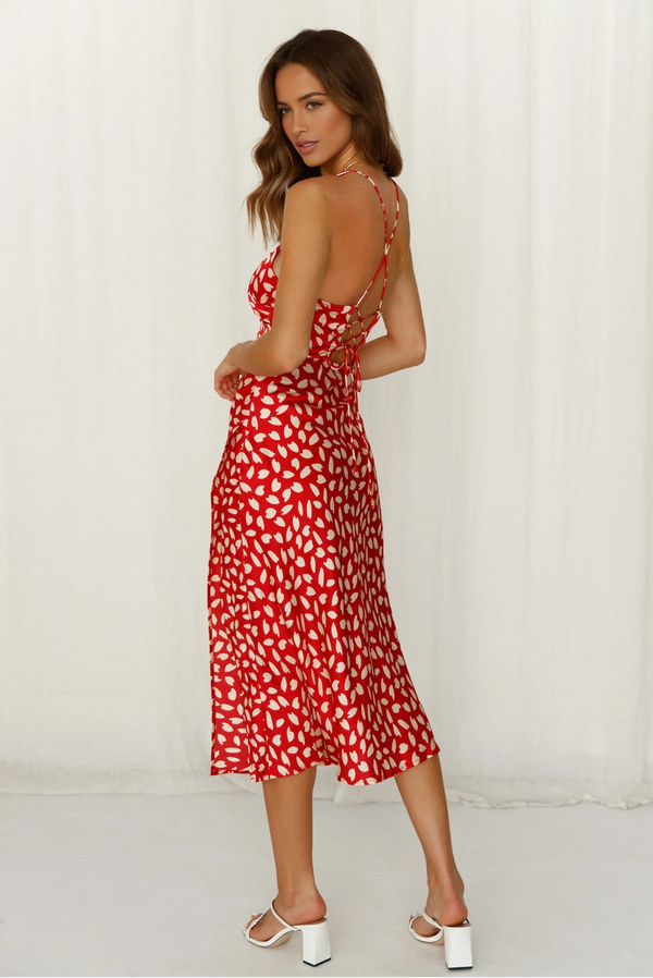 Happy Honeymoon Midi Dress