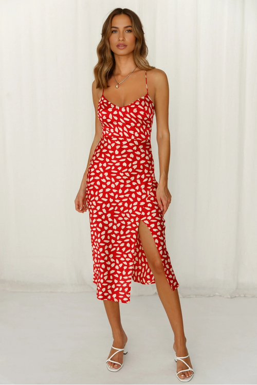 Happy Honeymoon Midi Dress