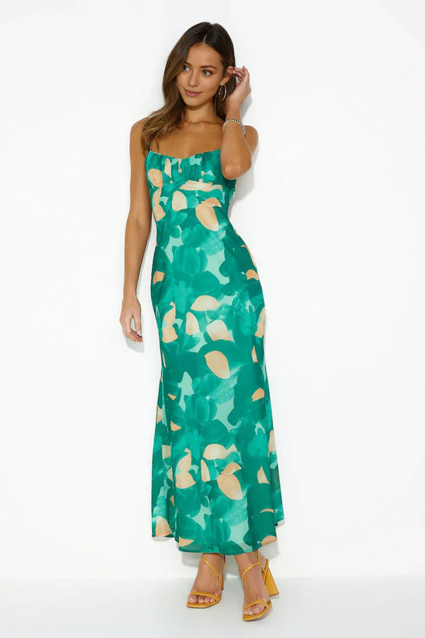 Nimble Fortune Midi Dress