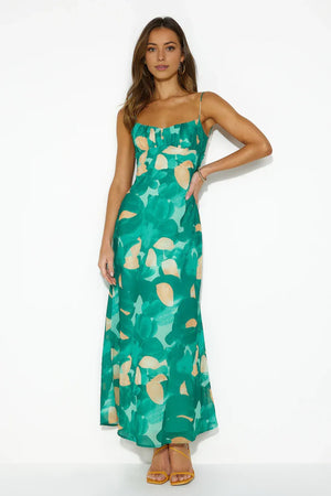 Nimble Fortune Midi Dress