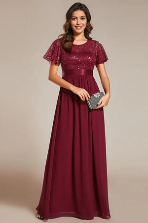 Women's court gowns and high-end sequined Maxi dresses
